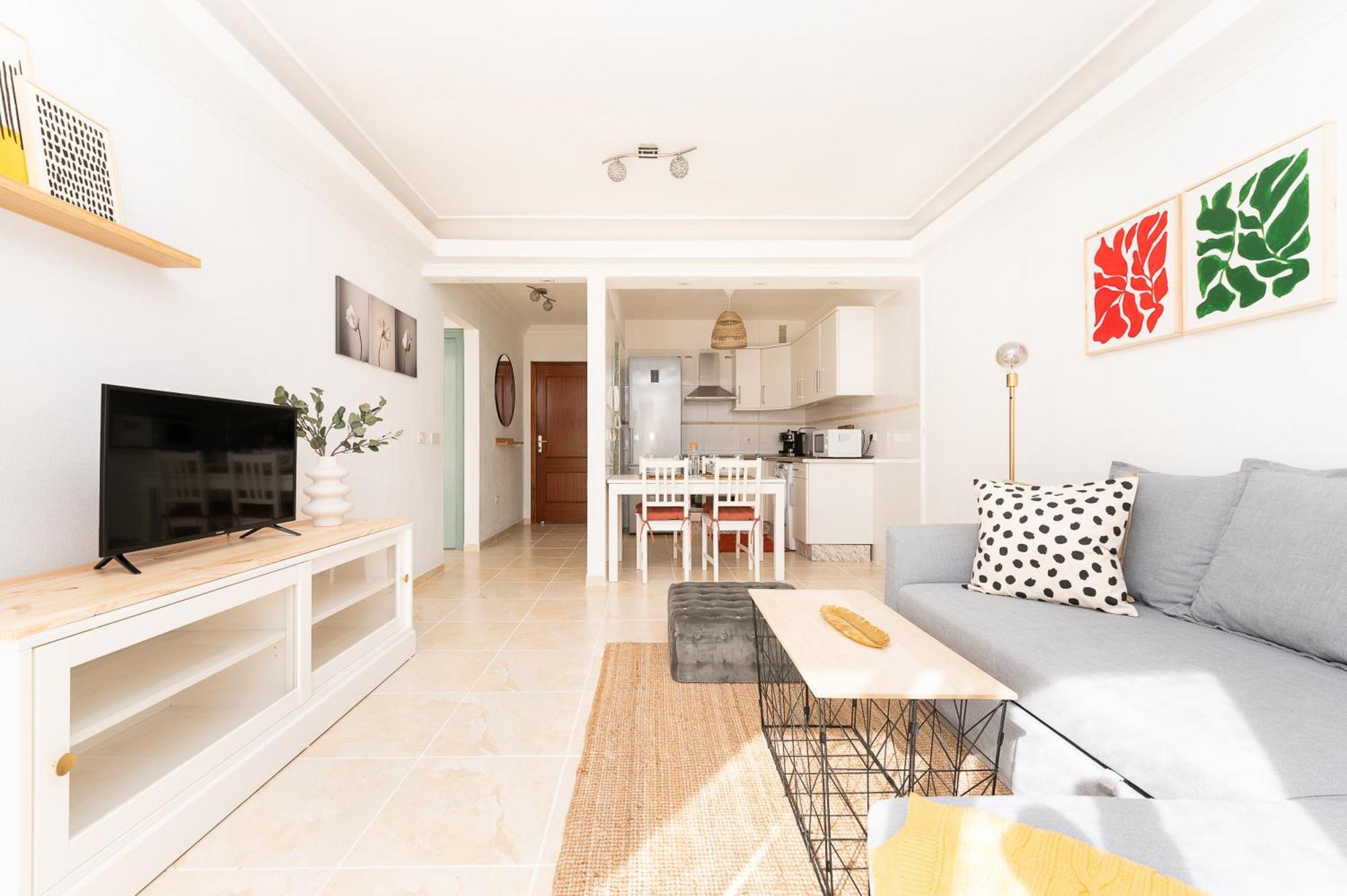 Apartamento Coqueto Con Terraza Junto A Candelaria Bagian luar foto