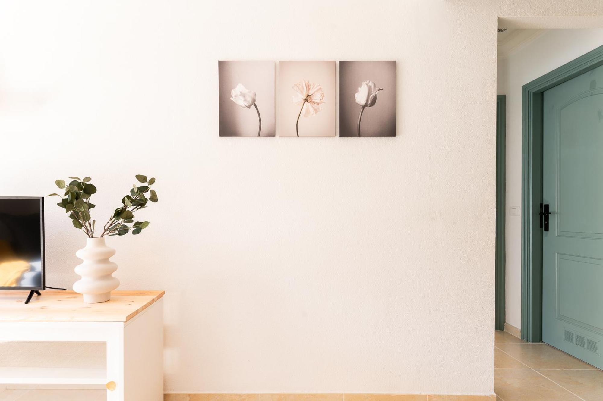 Apartamento Coqueto Con Terraza Junto A Candelaria Bagian luar foto