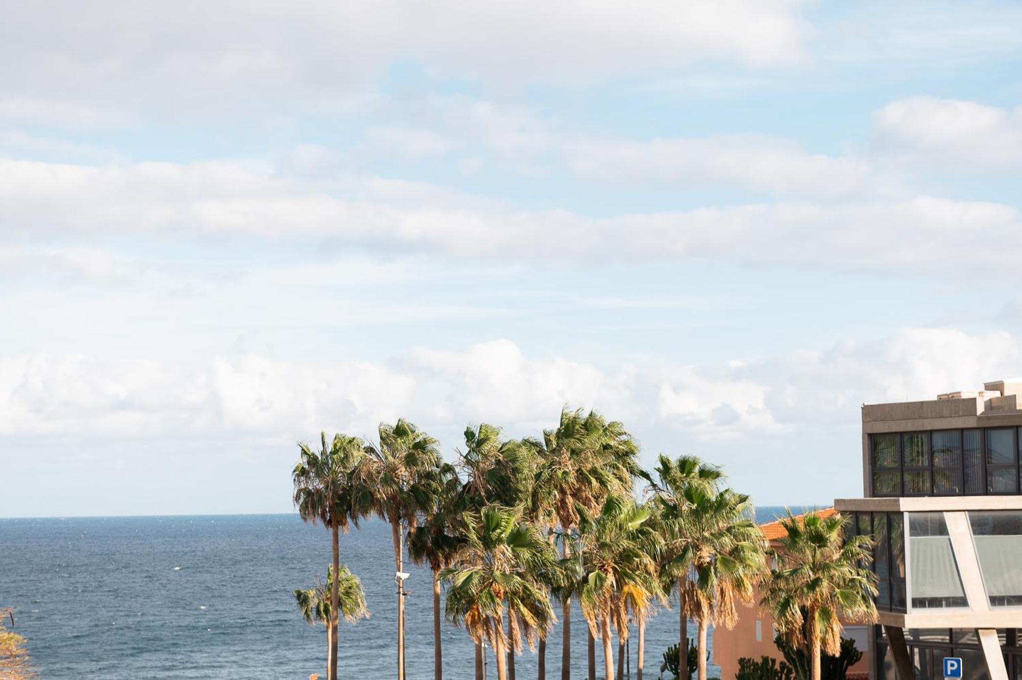 Apartamento Coqueto Con Terraza Junto A Candelaria Bagian luar foto