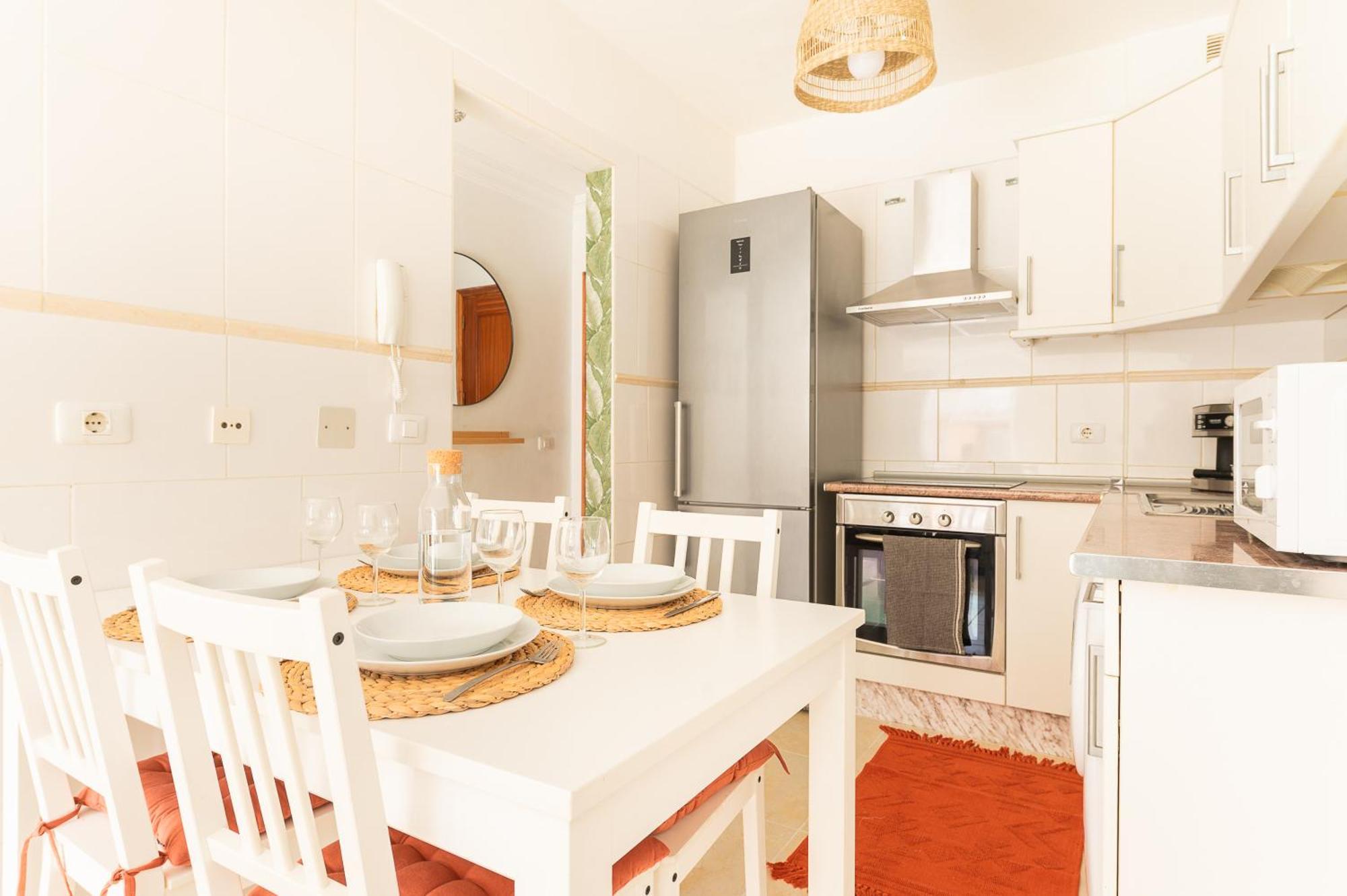 Apartamento Coqueto Con Terraza Junto A Candelaria Bagian luar foto