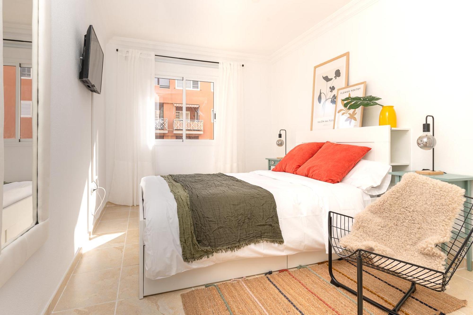 Apartamento Coqueto Con Terraza Junto A Candelaria Bagian luar foto